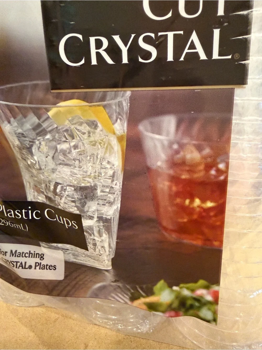 Party Supplies Chinet Plastic Tumblers